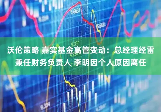 沃伦策略 嘉实基金高管变动：总经理经雷兼任财务负责人 李明因个人原因离任