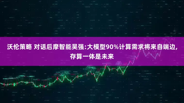 沃伦策略 对话后摩智能吴强:大模型90%计算需求将来自端边,存算一体是未来